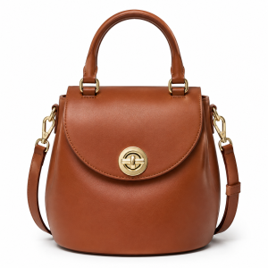 Rounded Bucket Lock Bag