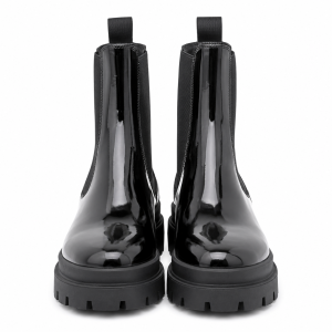 Patent Chelsea Boots
