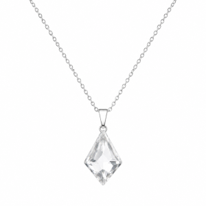 Geometric Cut Crystal Necklace