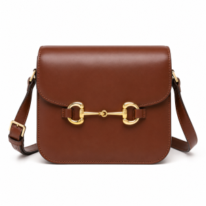 Classic Horsebit Clasp Crossbody Bag