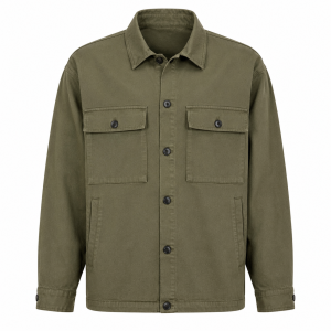 Relaxed Fit Utility Shirt Jacket