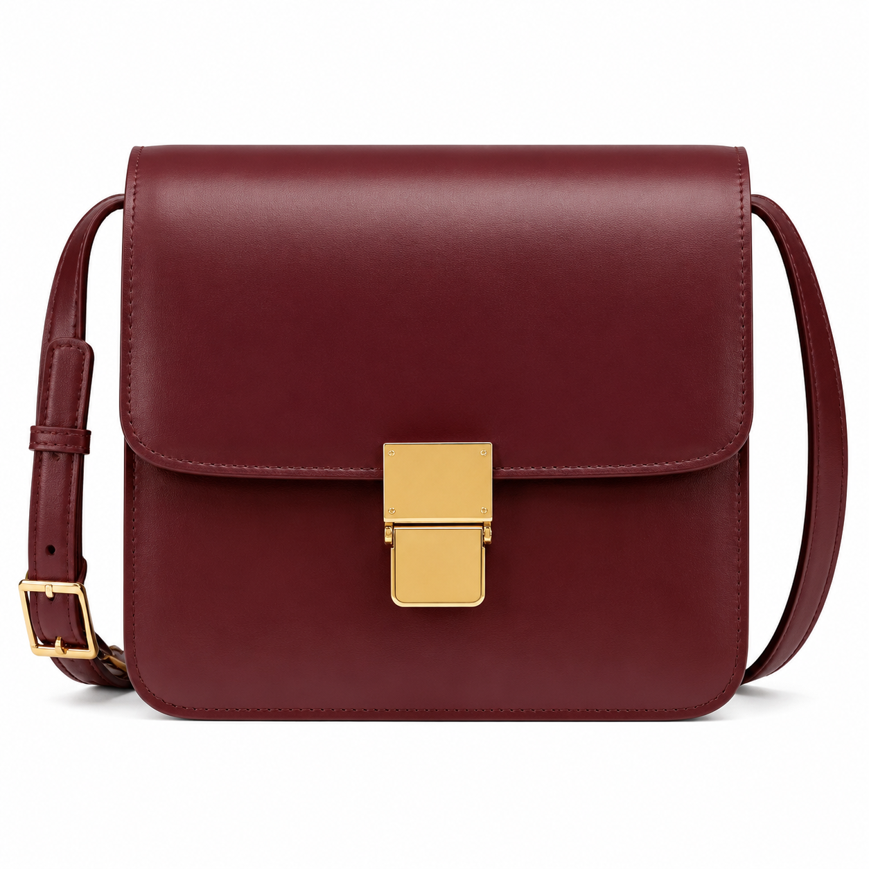 Classic Clasp Crossbody Bag