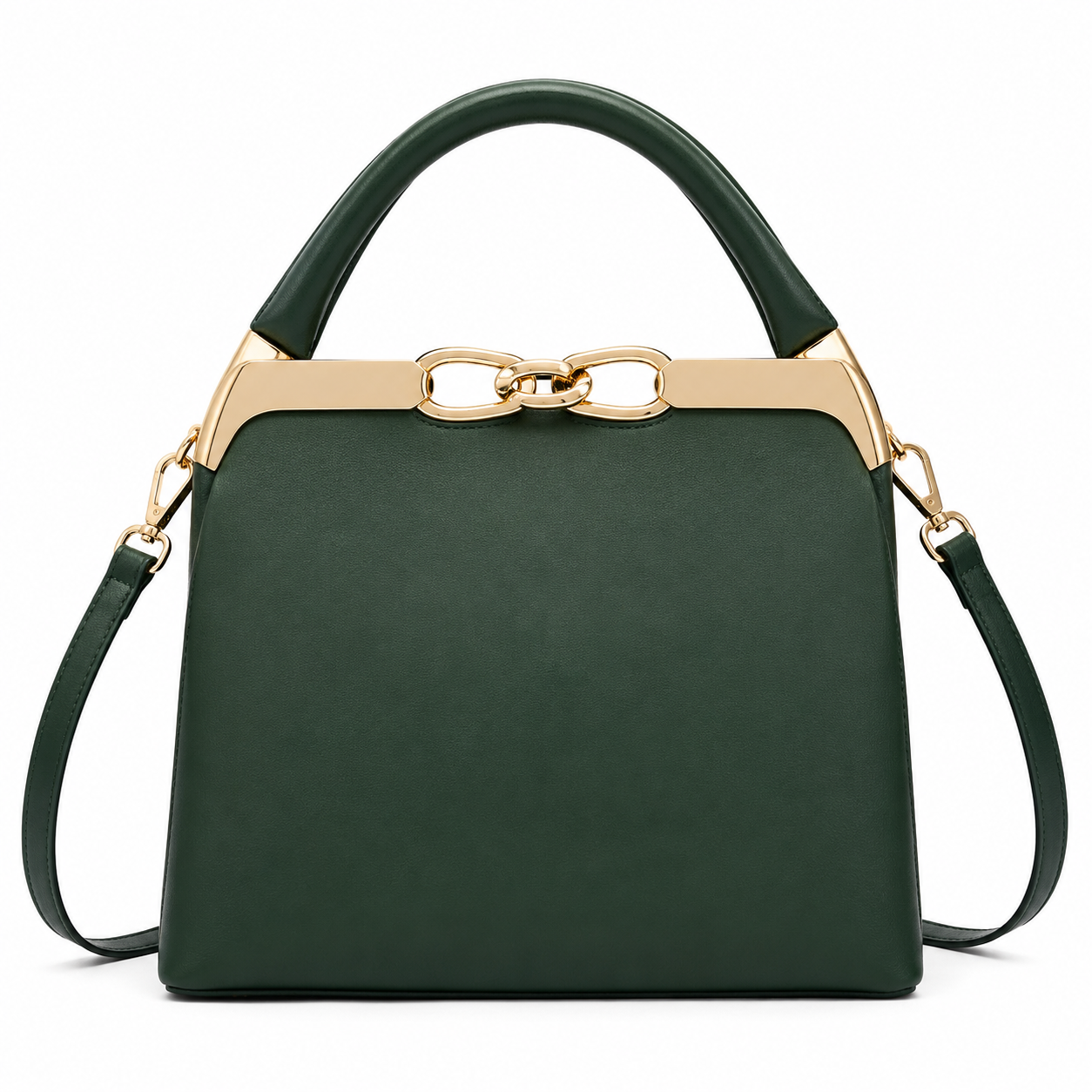 Chain Clasp Women's Handbag