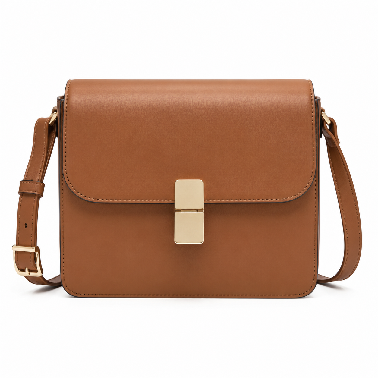 Minimalist Leather Crossbody Bag