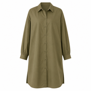 Casual Oversized Shirt Dress